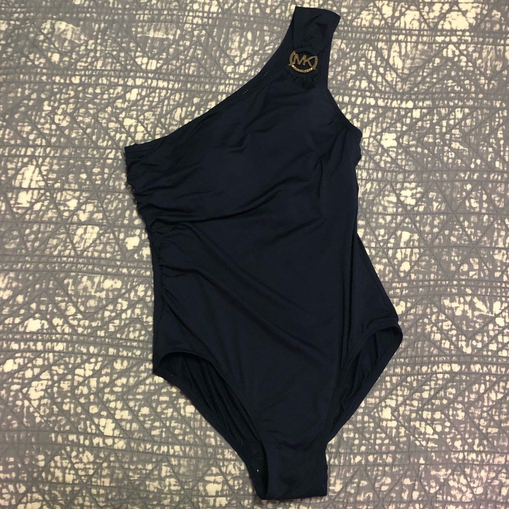 MK one shoulder one pieces swimsuit